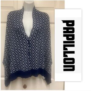 Papillon Chain Link Shawl Scarf